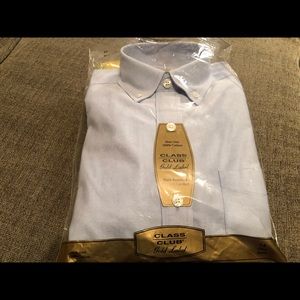 Class Club Gold Label Botton Down Shirt size 14